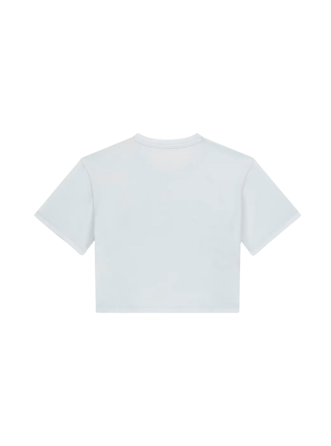 GUESS Kids White Midi Short Sleeve T-Shirt (7-16) J6GI07K6YW4 Back View