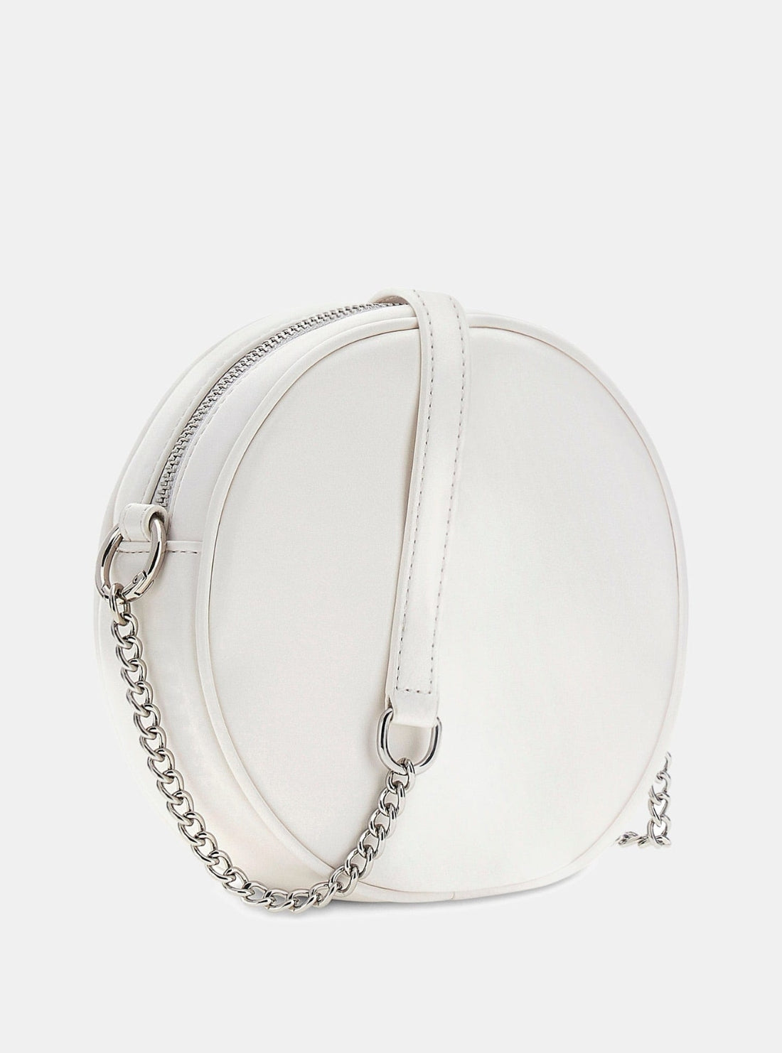 GUESS Kids White Sequin Circle Bag J6GZ08WH7G0 Back View