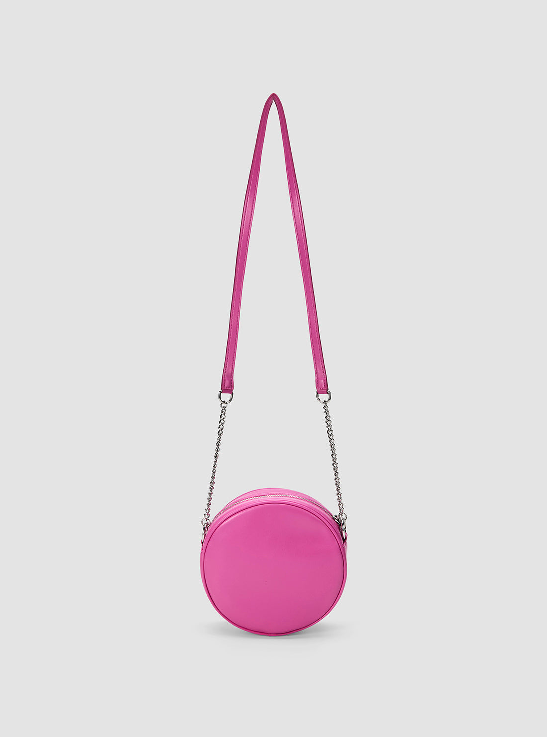 GUESS Kids Pink Butterfly Circle Bag J6GZ08WH7G0 Back View