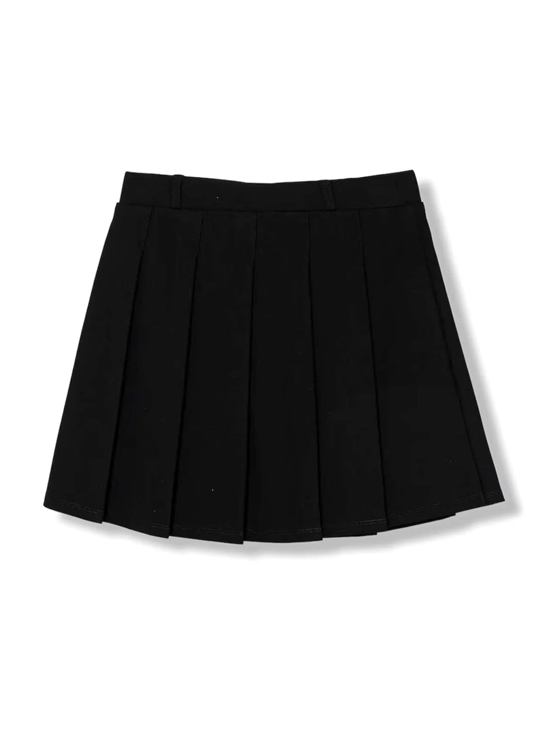 GUESS Kids Black Punto Milano Midi Skirt (7-16) J6RD01KCY62 Back View