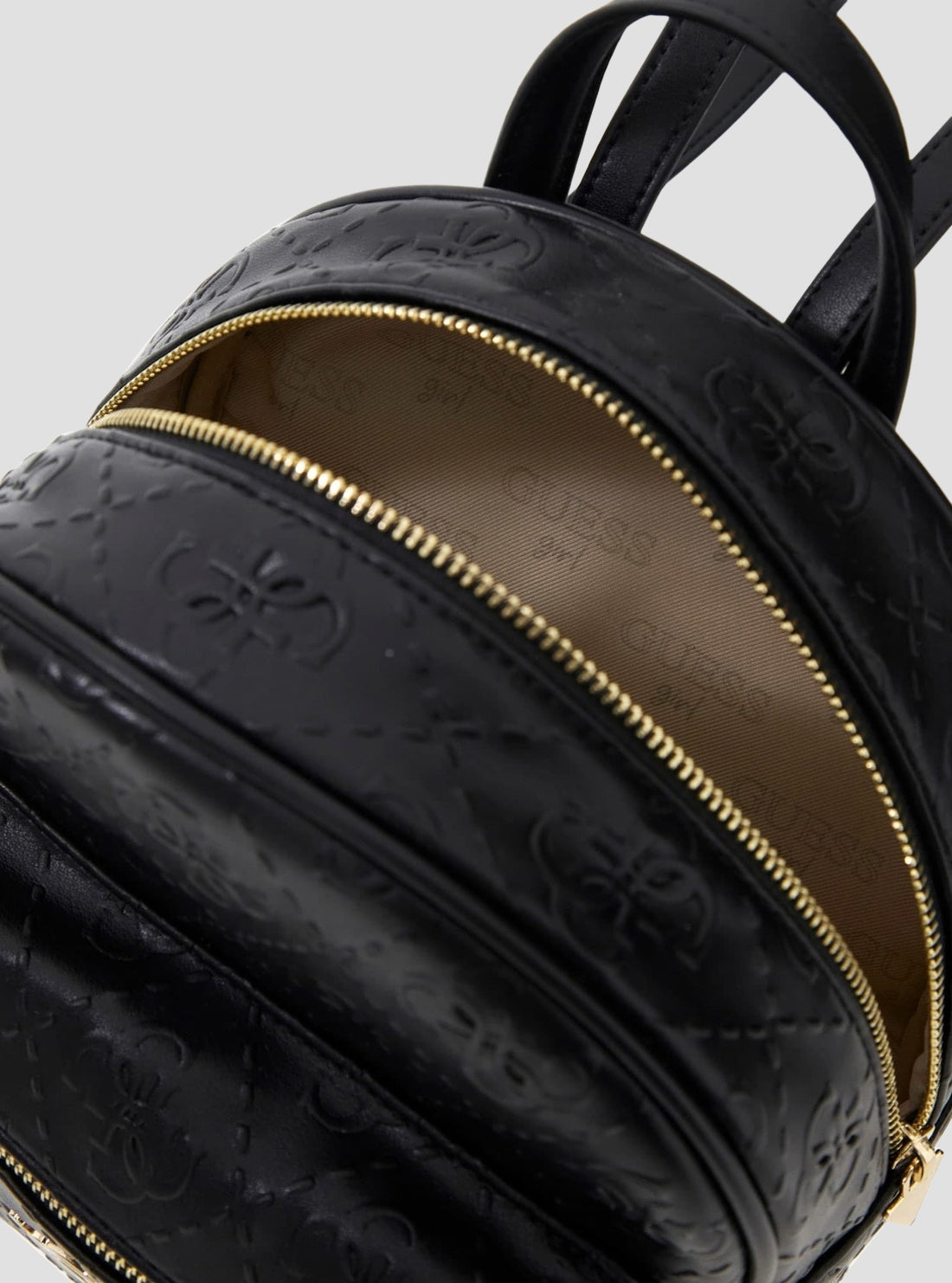 GUESS Kids Black Logo Mini Backpack J6RZ16WGT10 Detail View_2
