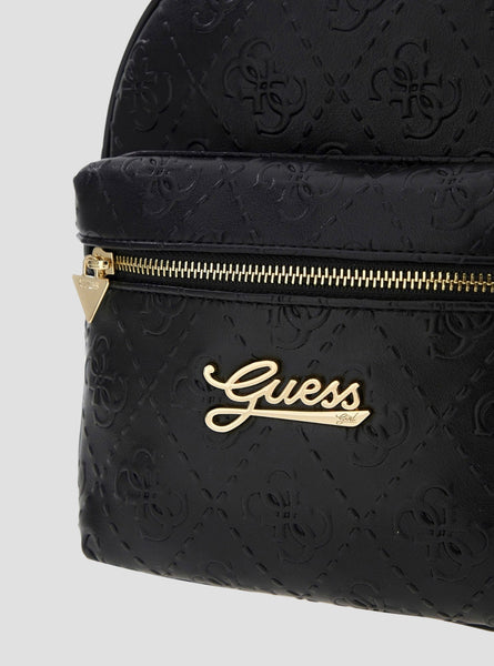Black Logo Mini Backpack