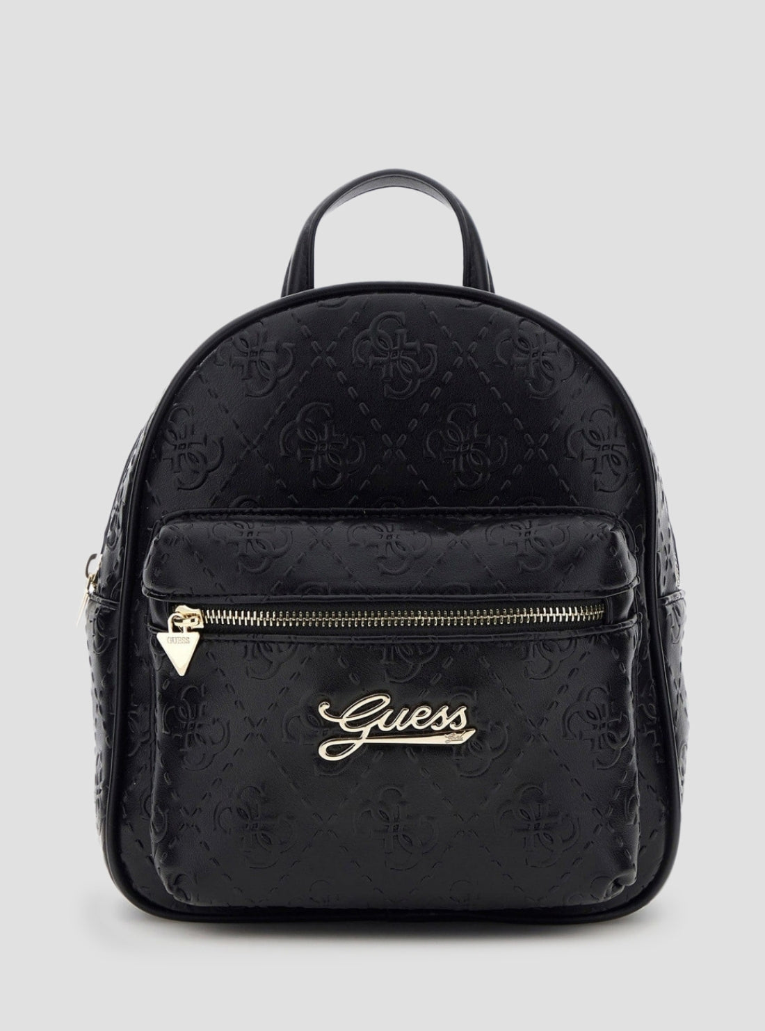 Black Logo Mini Backpack