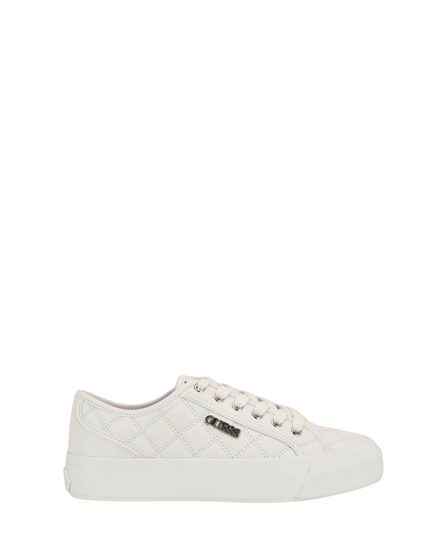 White Jelexa4 Quilted Sneakers