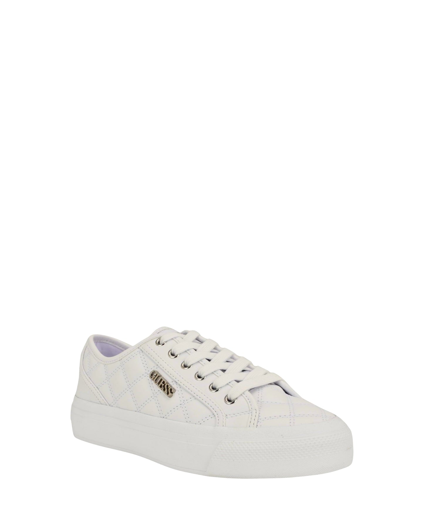 White Jelexa4 Quilted Sneakers