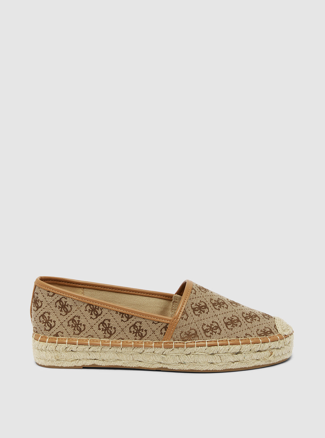 Brown Logo Joelyn Espadrilles