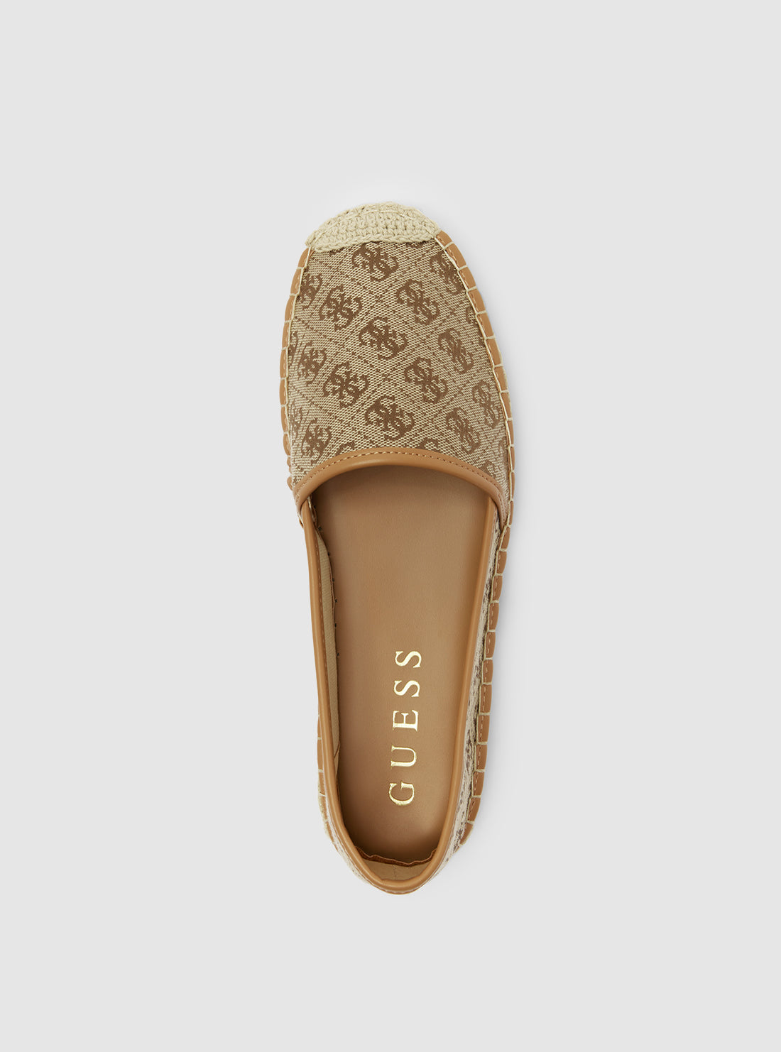 Brown Logo Joelyn Espadrilles