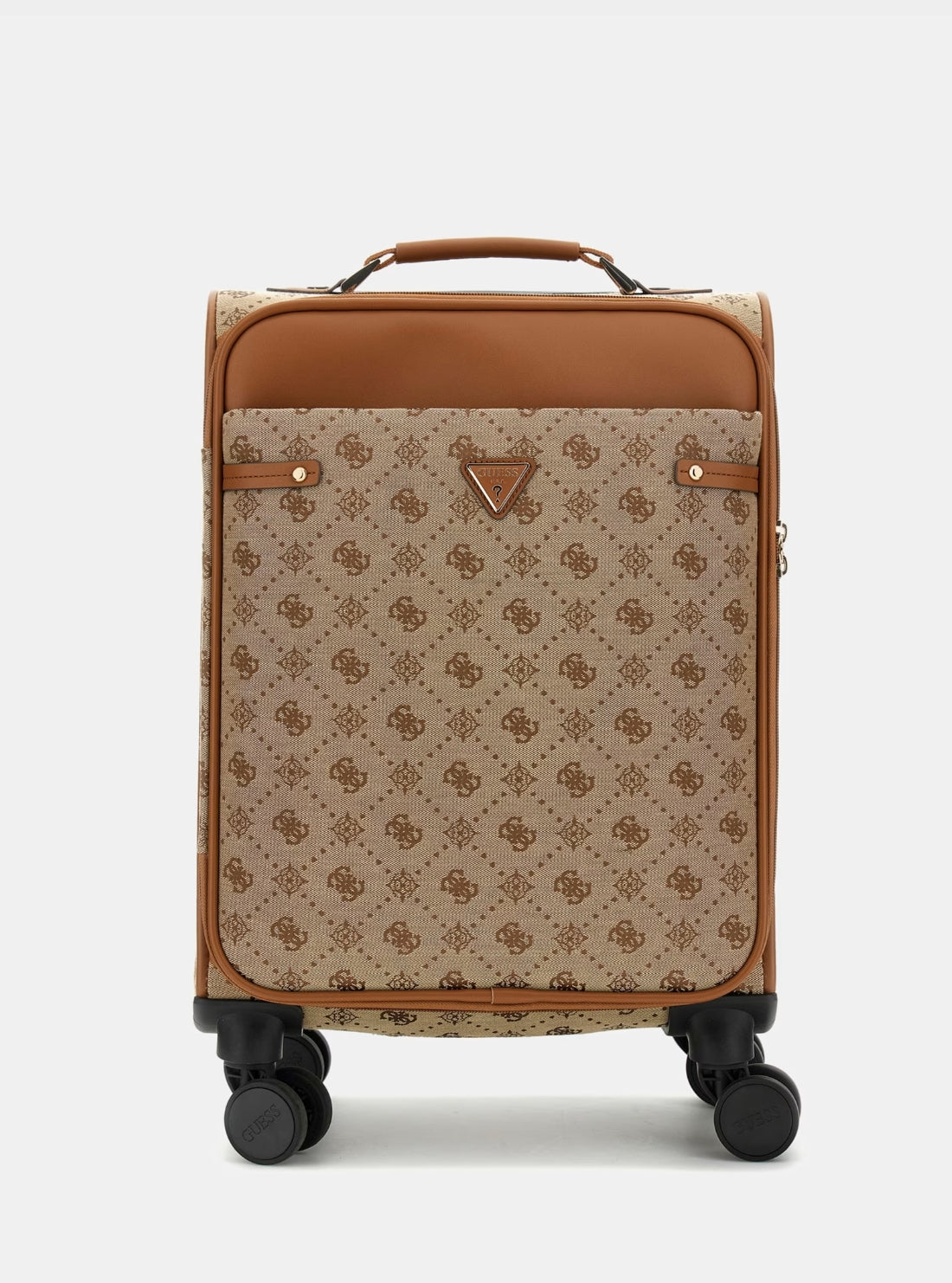 Brown Logo Neda 4G Peony Luggage