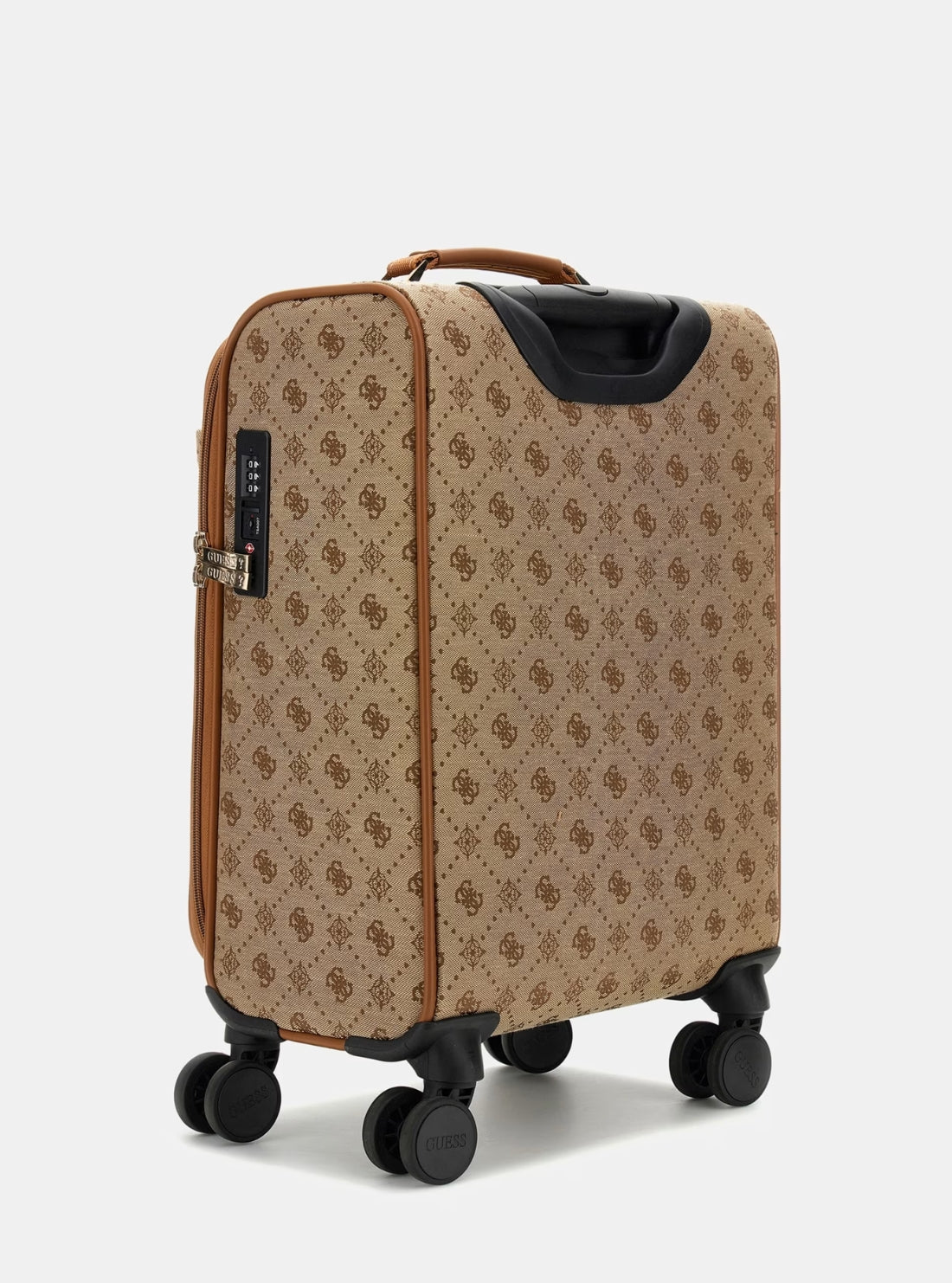 Brown Logo Neda 4G Peony Luggage