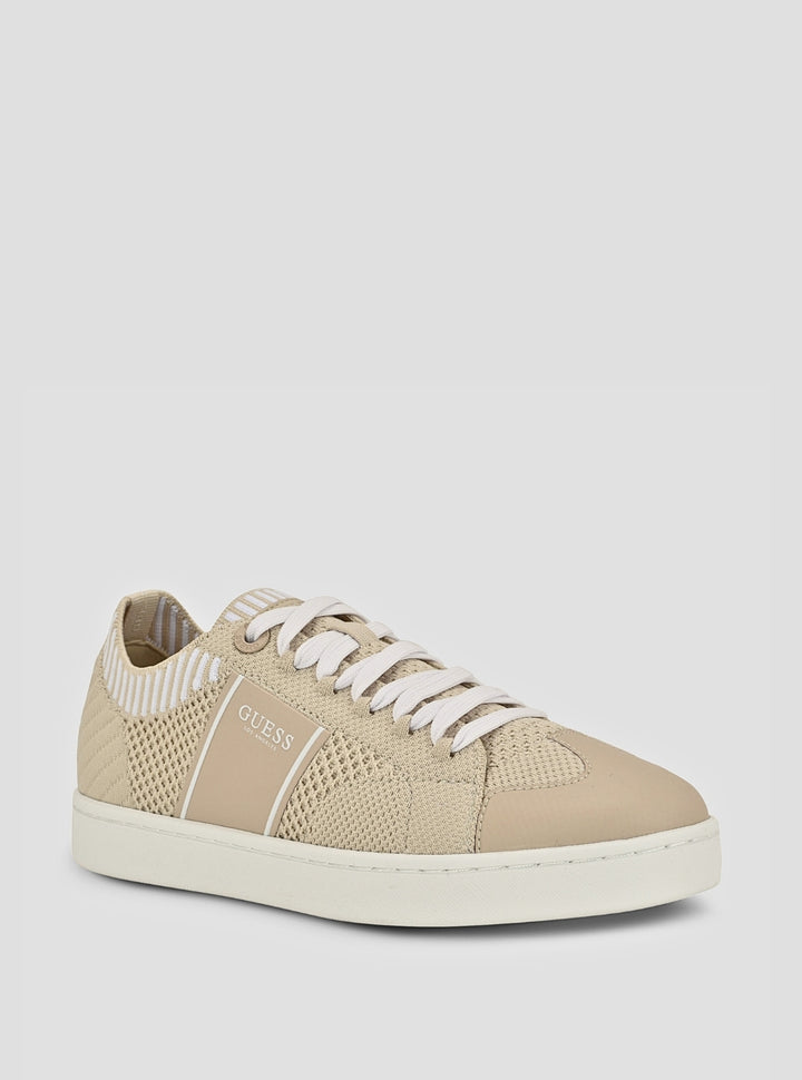 GUESS Footwear Light Natural Jrixie Sneakers JRIXIE Side View