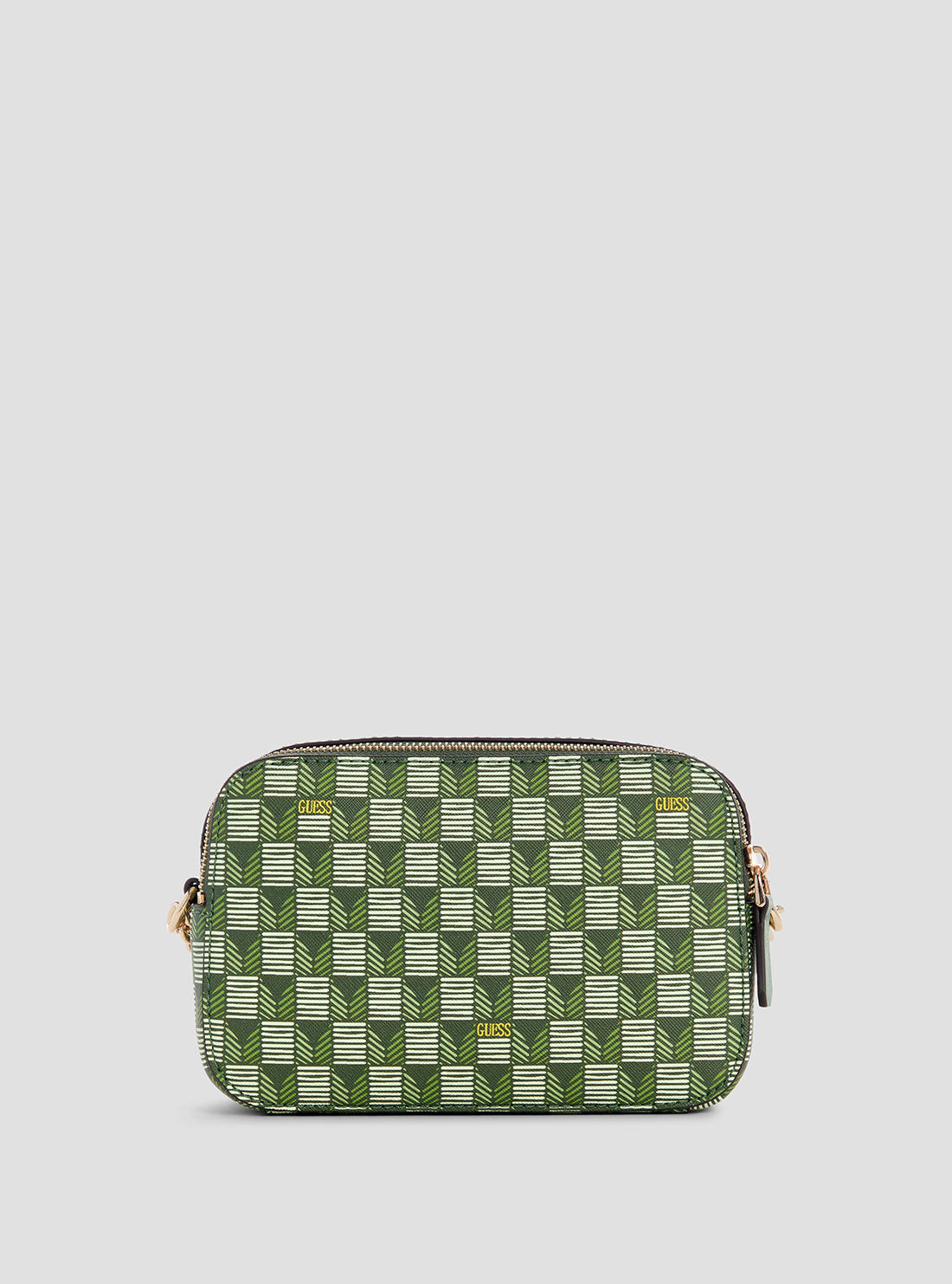 Green Logo G Wave Crossbody Camera Bag back view