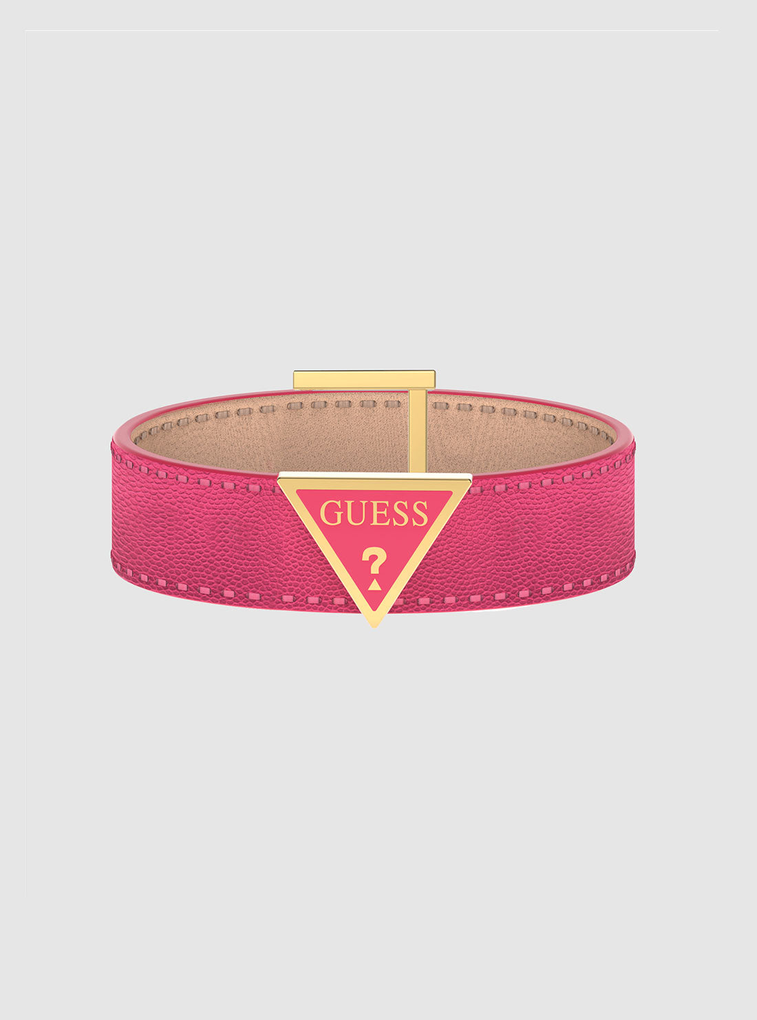 Pink Triangle Logo Bracelet