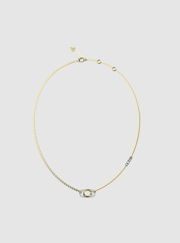 G Logo Crystal Necklace