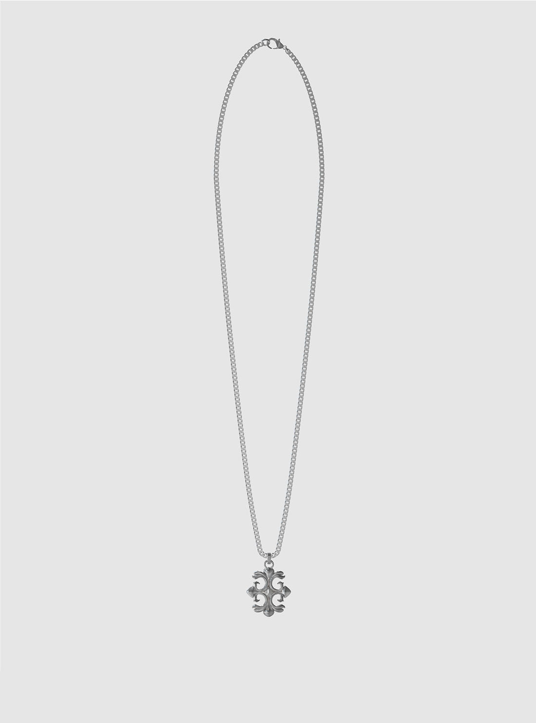 Silver Rebel Charm Necklace