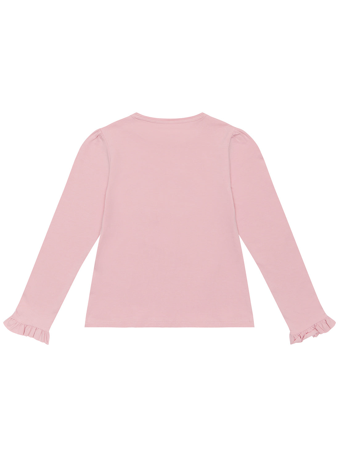 GUESS Pink Long Sleeve T-Shirt (2-7) back view