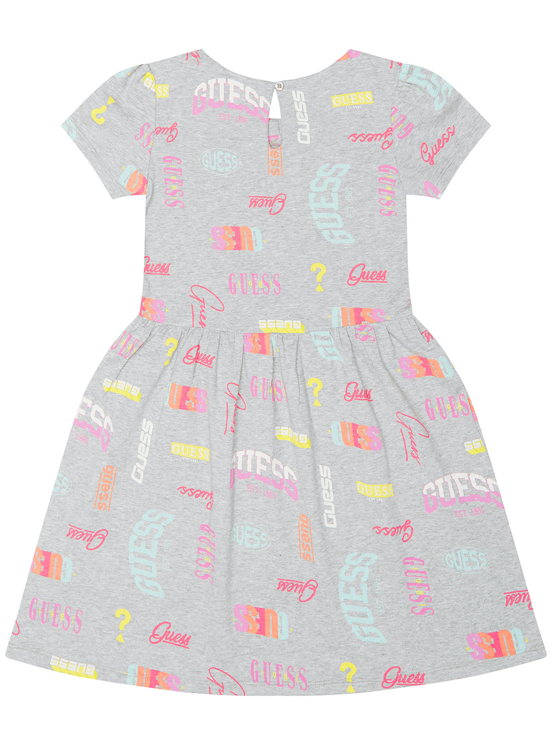 Grey Sport Mini Logo Dress (2-7)