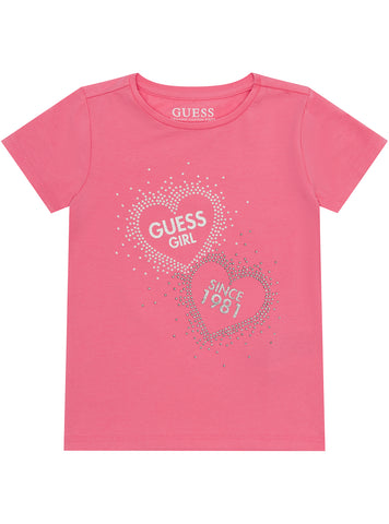 Pink Short Sleeve T-Shirt (2-7)