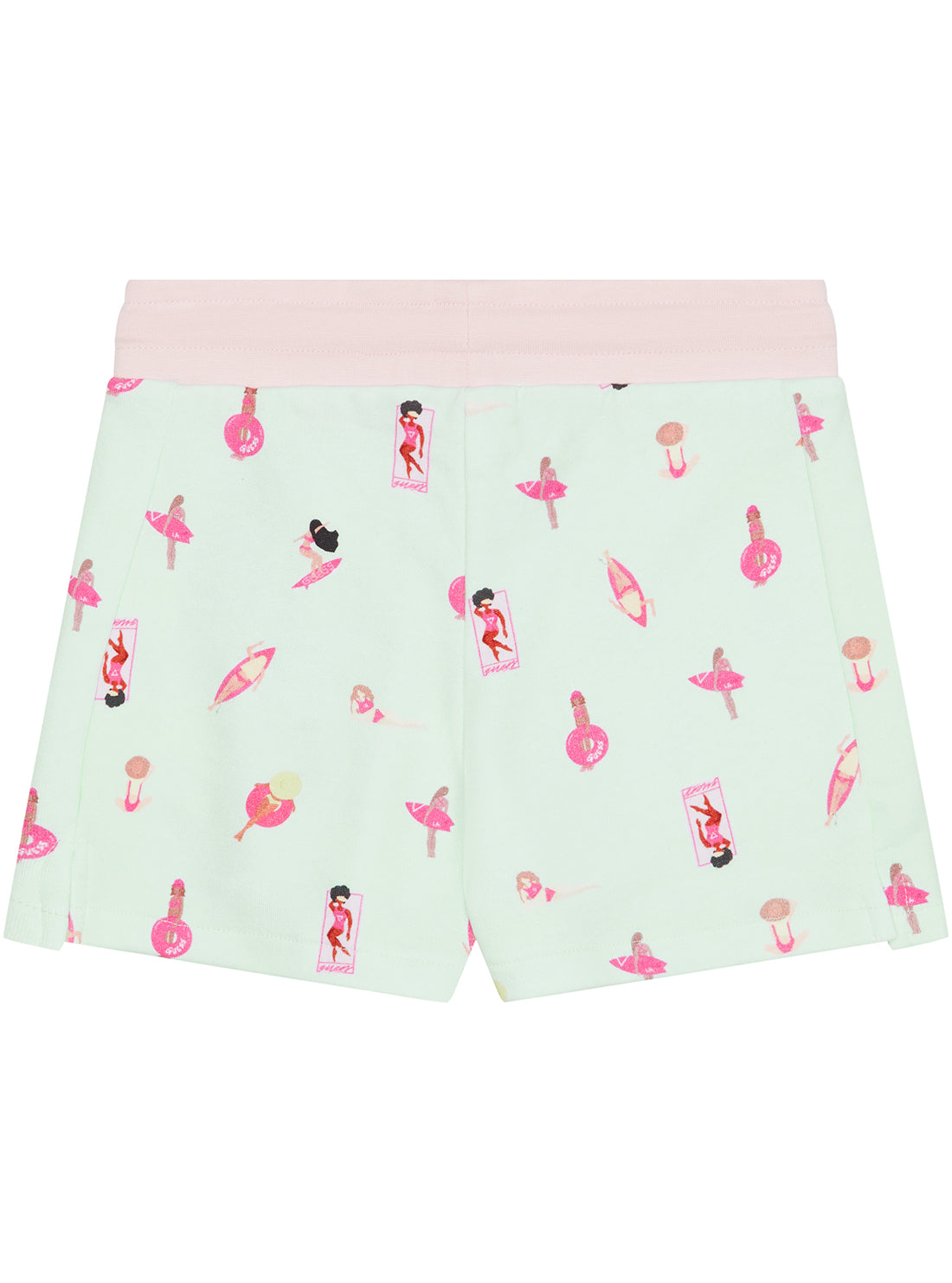 Green Active Shorts (2-7)