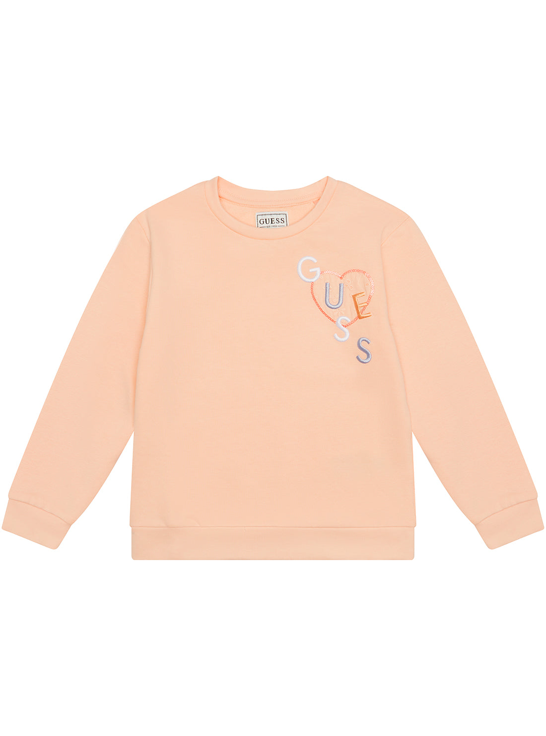 Orange Long Sleeve Active Jumper (2-7)