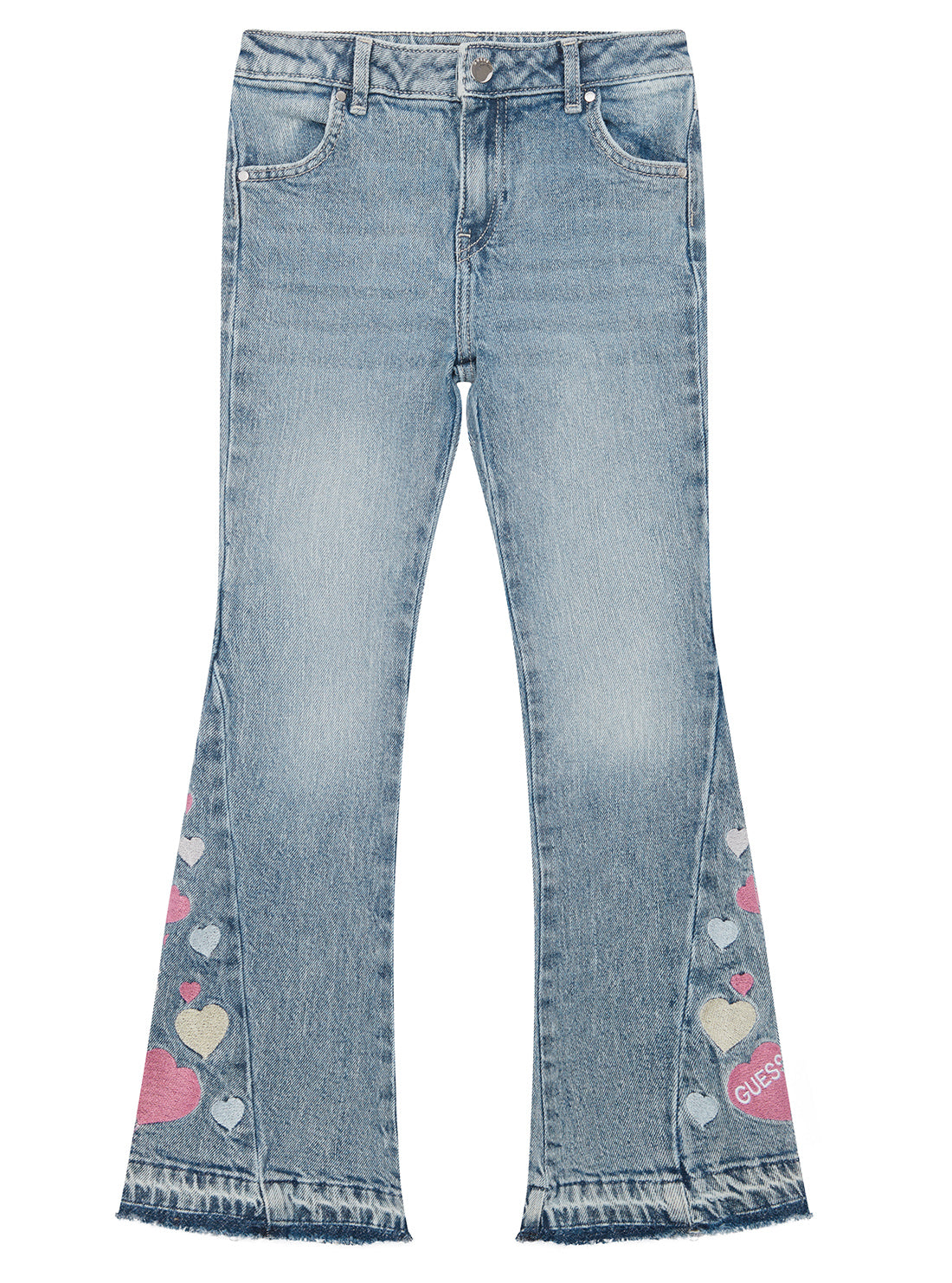 Blue Denim Flare Jeans