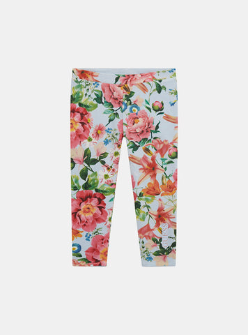 Floral Print Reversible Leggings (2-7)