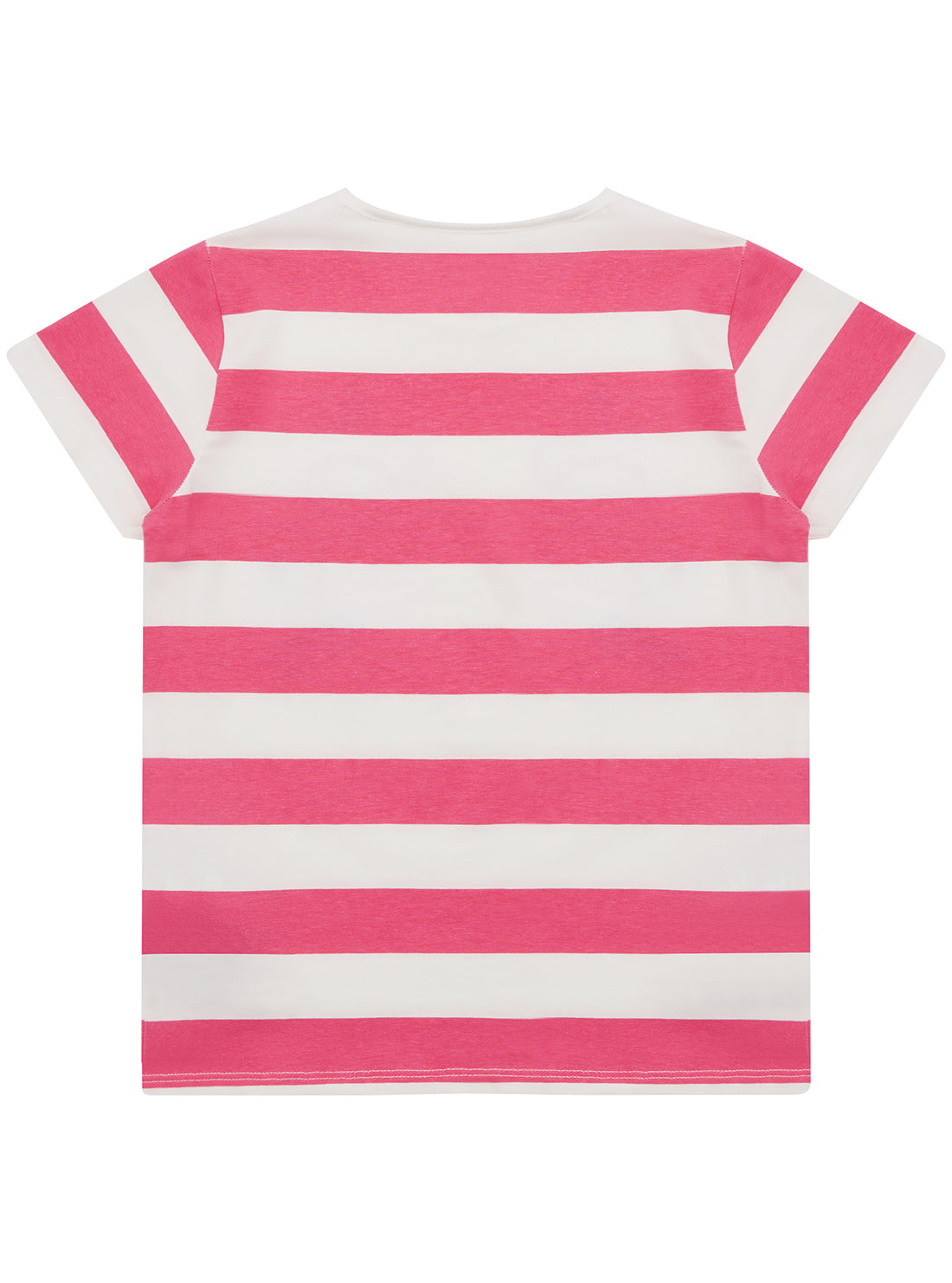 Pink and White Short Sleeve T-Shirt (2-7)