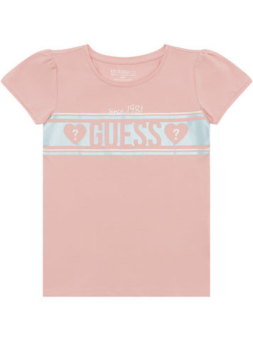 Pink Short Sleeve T-Shirt (2-7)