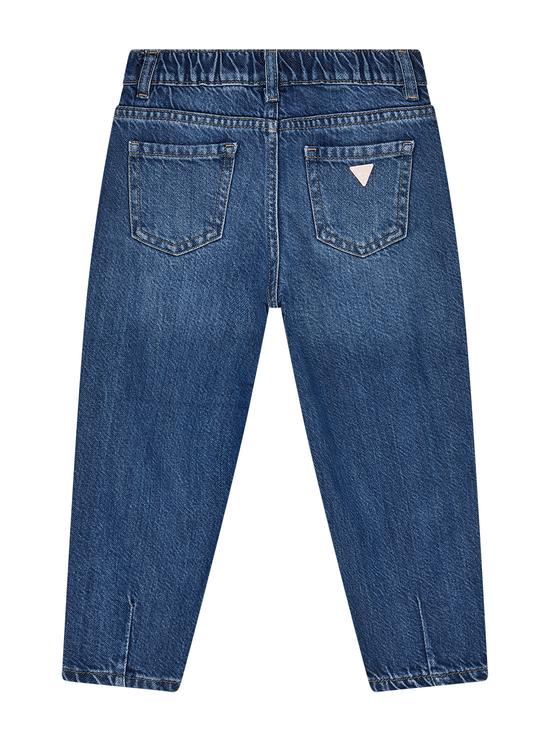 GUESS Kids Eco Blue Carrot Fit Tencel Denim Pants (2-7) K5GA01D4MU2 Back View