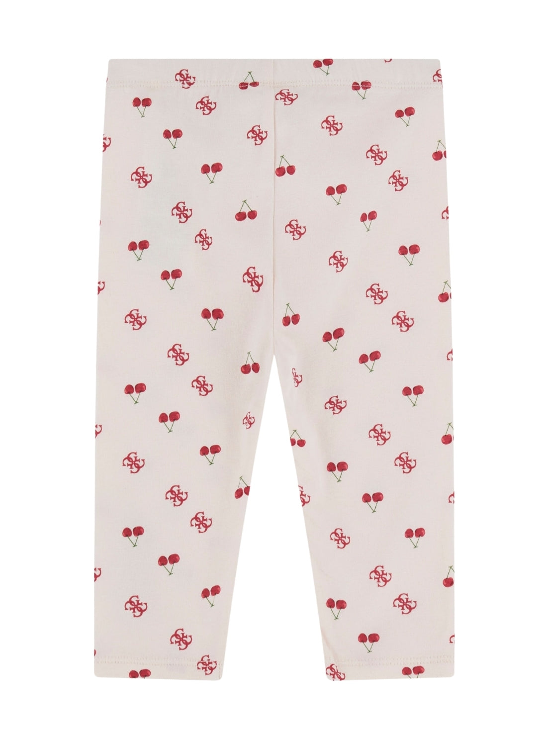 GUESS Kids Pink Capri Cherry Print Leggings (2-7) K5GB00J1314 Back View