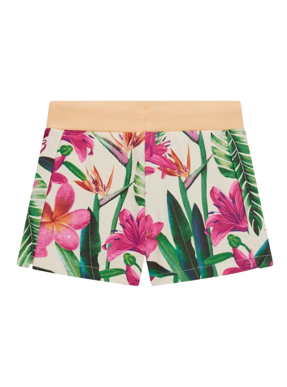 GUESS Kids Eco Multi Floral Active Shorts (2-7) K5GD05KA6R4 Back View