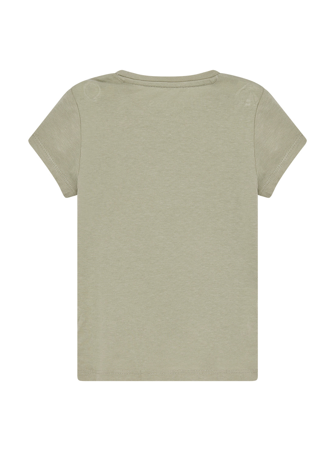 GUESS Kids Eco Green Floral G Logo T-Shirt (2-7) K5GI08K6YW4 Back View