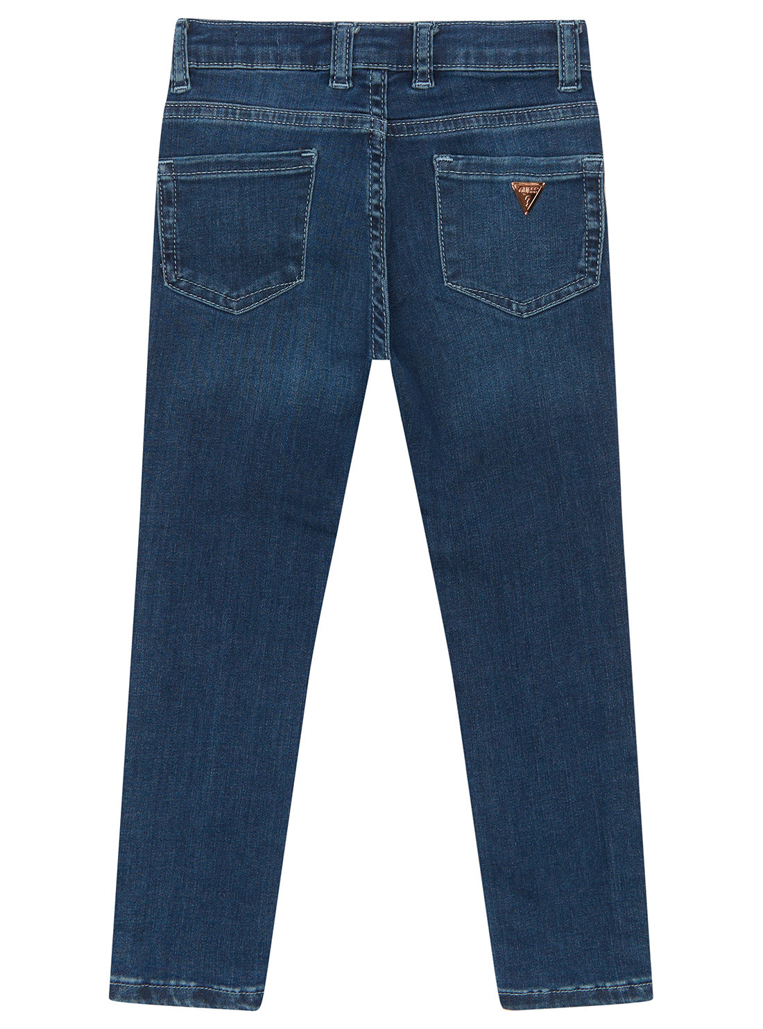GUESS Kids Blue Denim Skinny Leg Jeans (2-7) K5RA06D4CA0 Back View