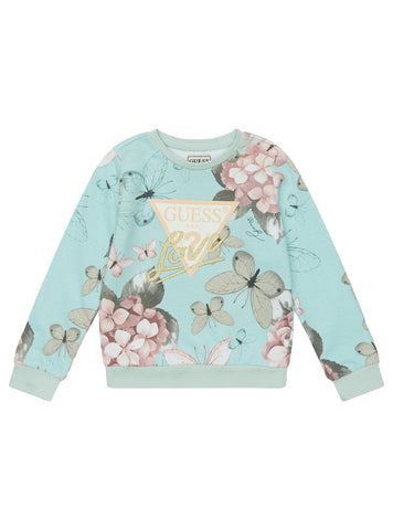 Blue Long Sleeve Active Top (2-7)