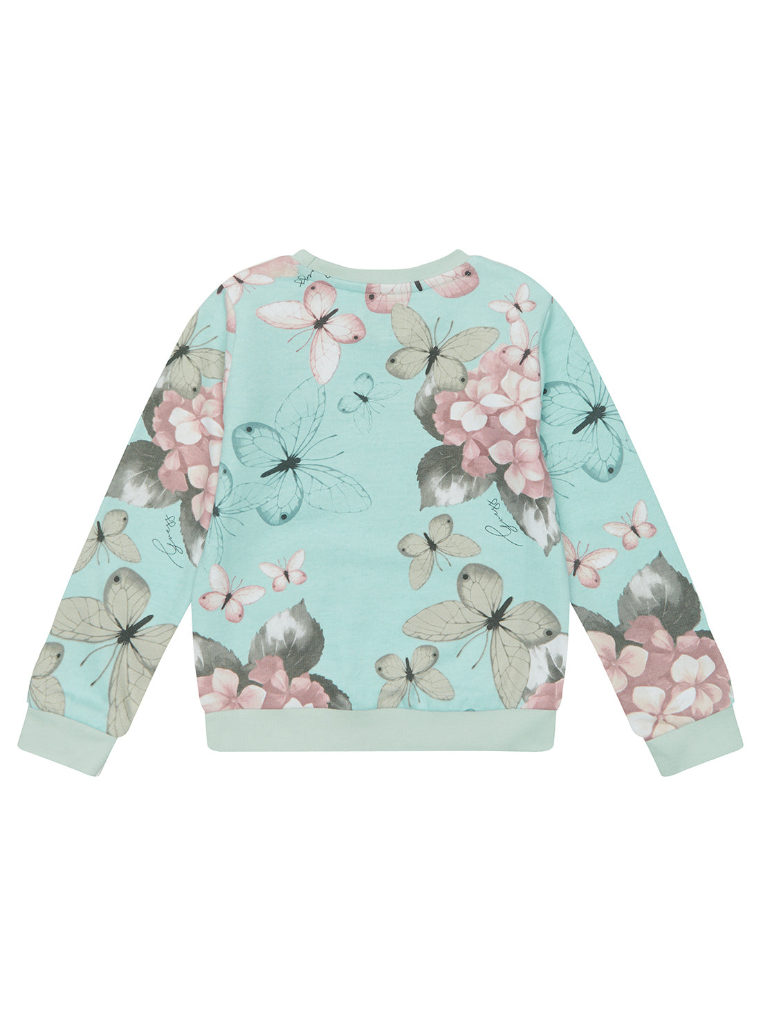 Blue Long Sleeve Active Top (2-7)