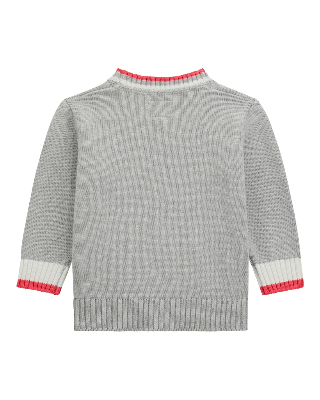 Grey Long Sleeve Cardigan (2–7)