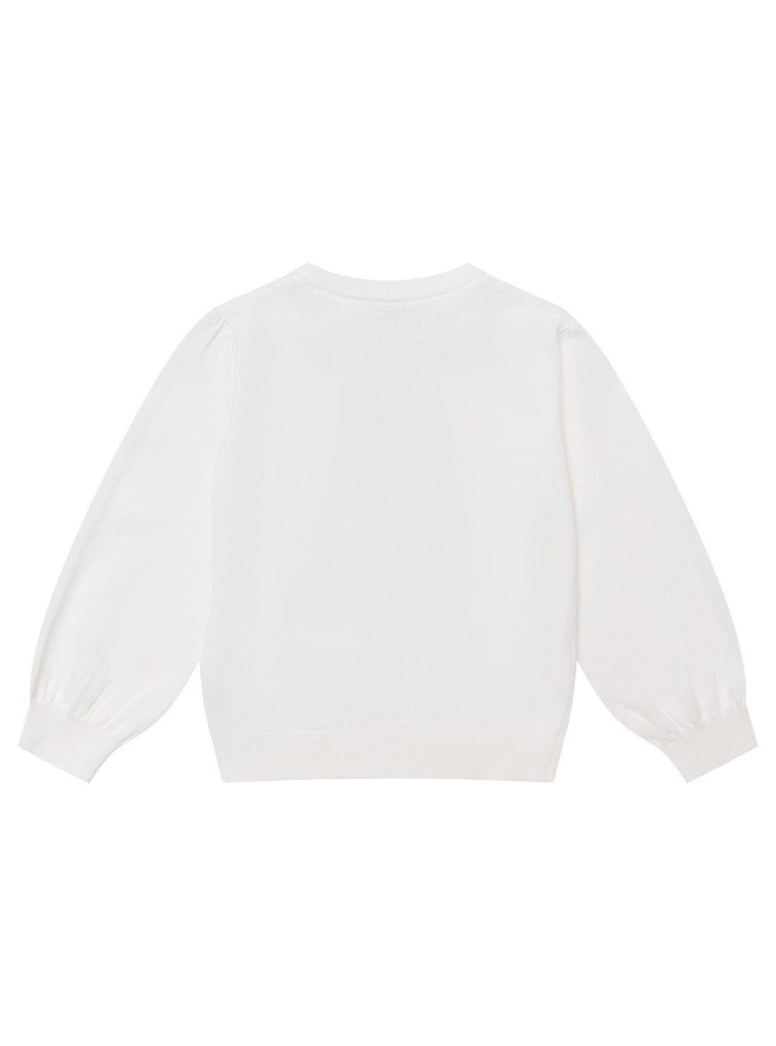 White Long Sleeve Cardigan (2-7)