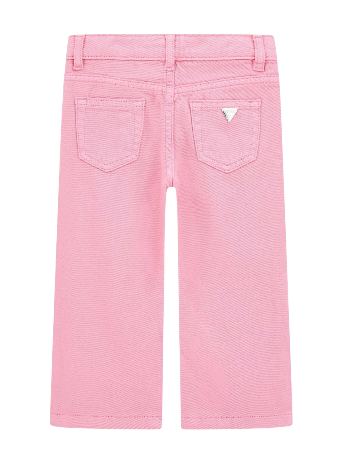 Pink Rigid Twill Wide Leg Pants (2-7)