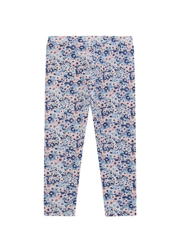 GUESS Kids Floral Print Reversible Leggings (2-7) K5YB05K6YW4 Front View