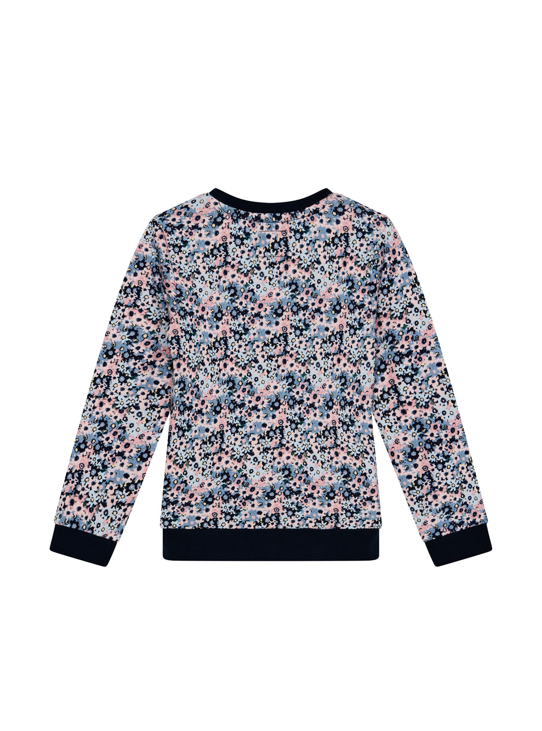 GUESS Kids Multi Long Sleeve Active Top (2-7) K5YQ02KA6R4 Back View