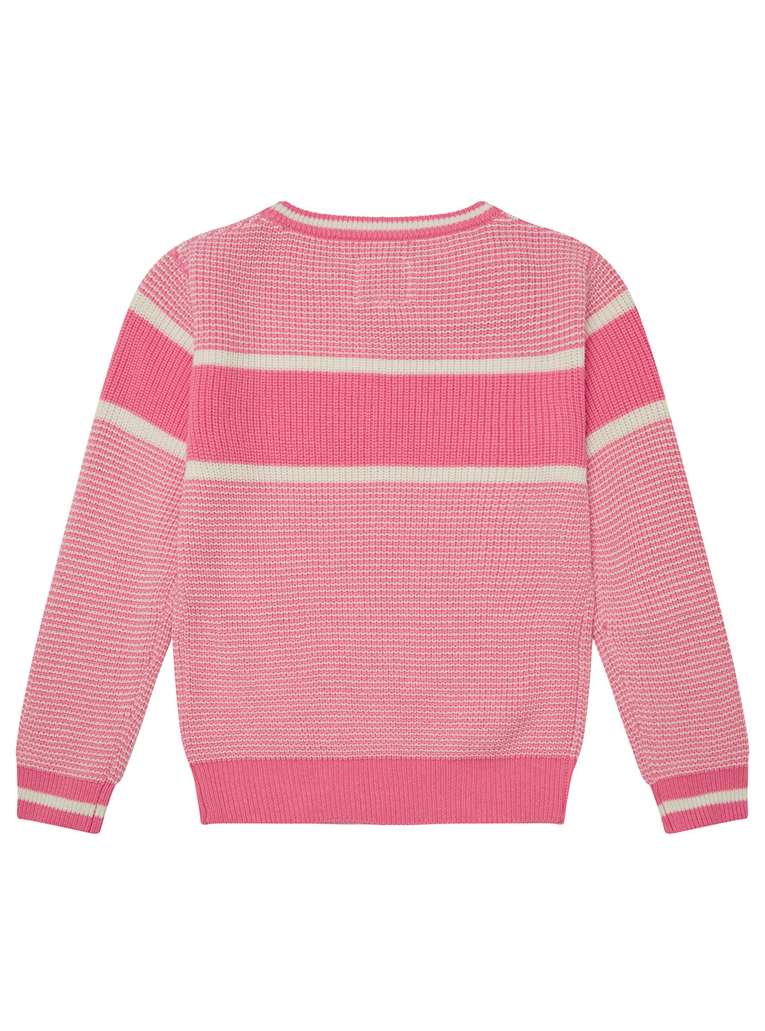 GUESS Kids Pink Long Sleeve Knitted Sweater (2-7) K5YR00Z3OJ0 Back View