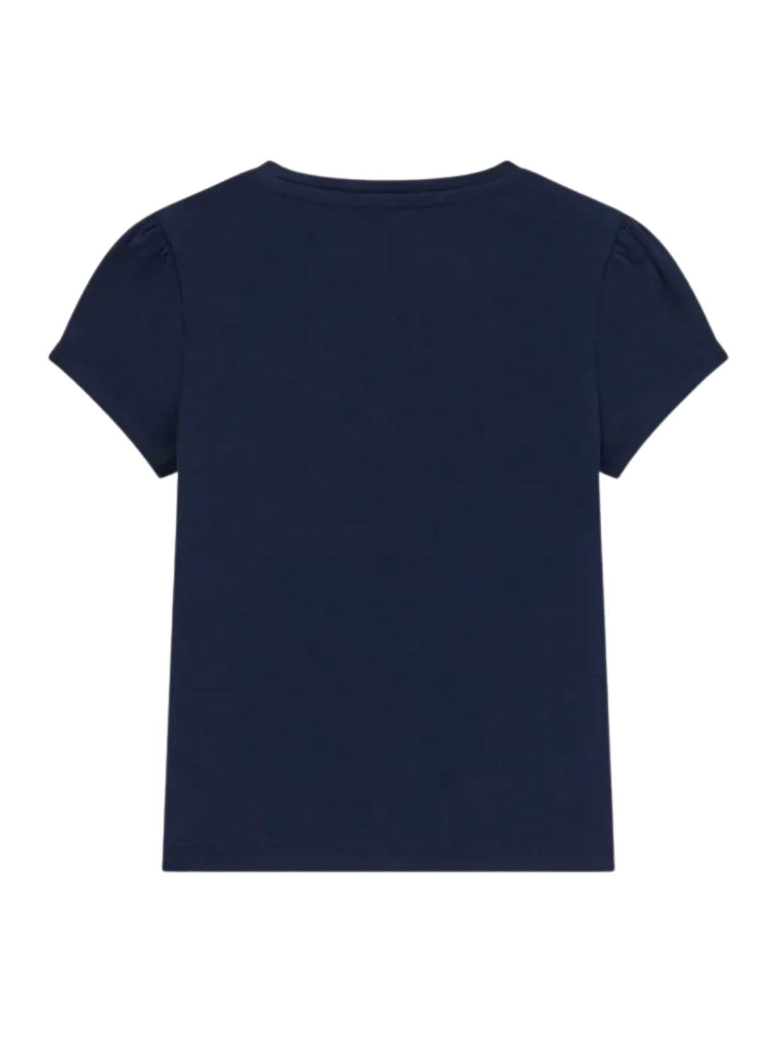 GUESS Kids Blue Strawberry Graphic T-Shirt (2-7) K6GI07K6YW4 Back View