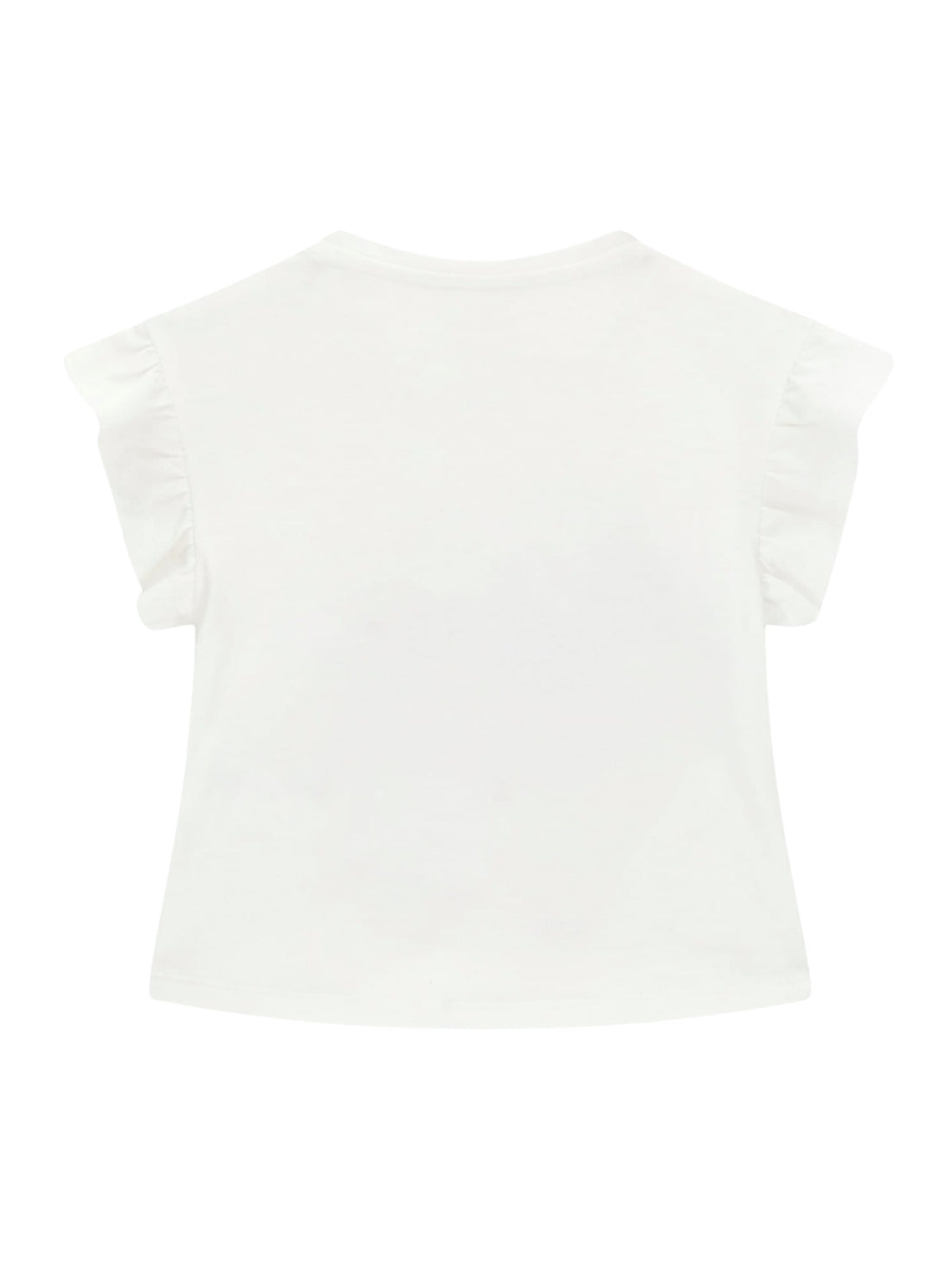 GUESS Kids White Summer Graphic T-Shirt (2-7) K6GI11K6YW4 Back View