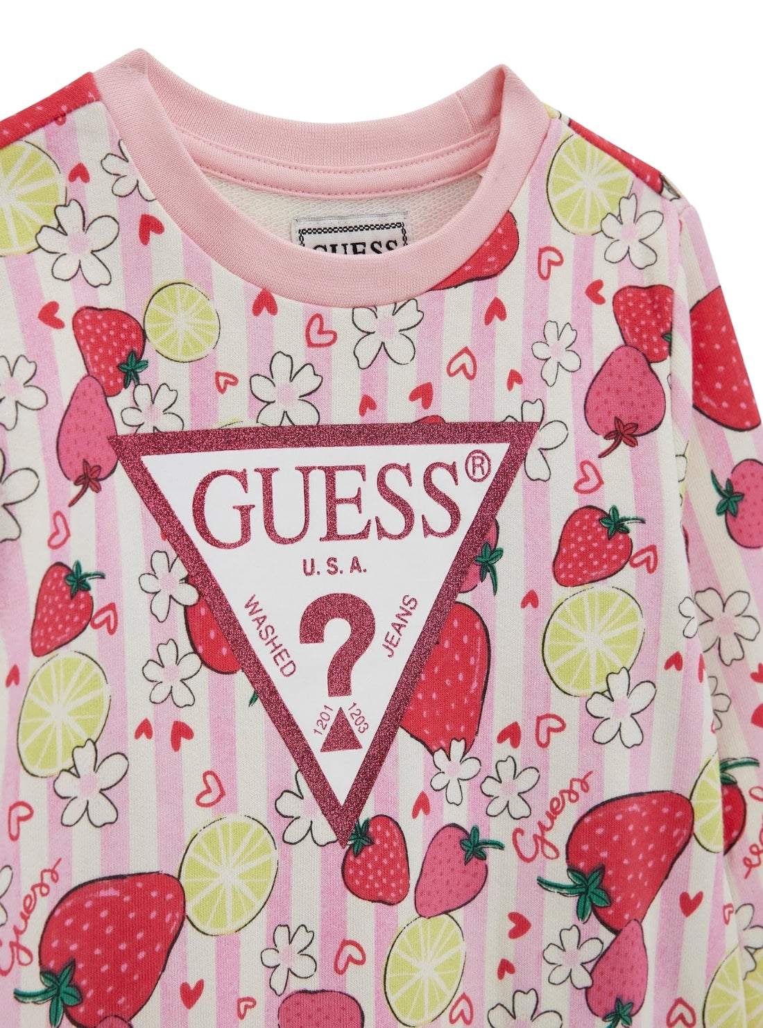 Strawberry Lime Print Active Top (2-7)