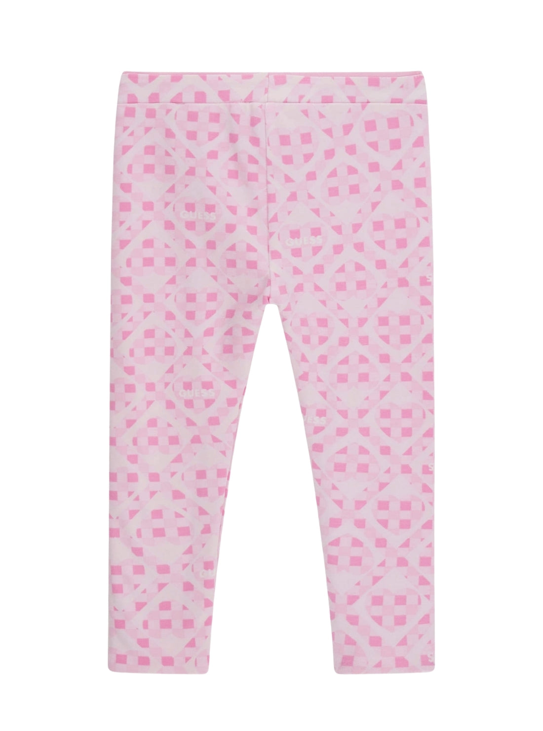 GUESS Kids Pink Reversible Leggings (2-7) K6RB02K6YW4 Back View