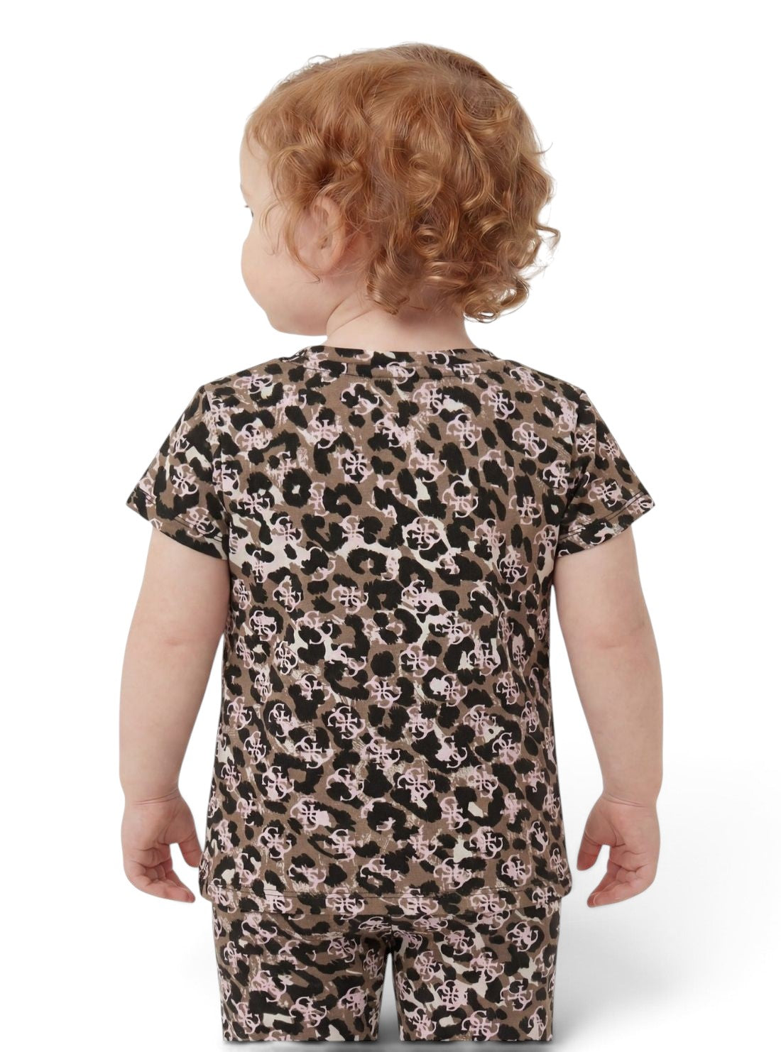 GUESS Kids Animalier 4G Logo T-Shirt K6YI05K3668 Back View