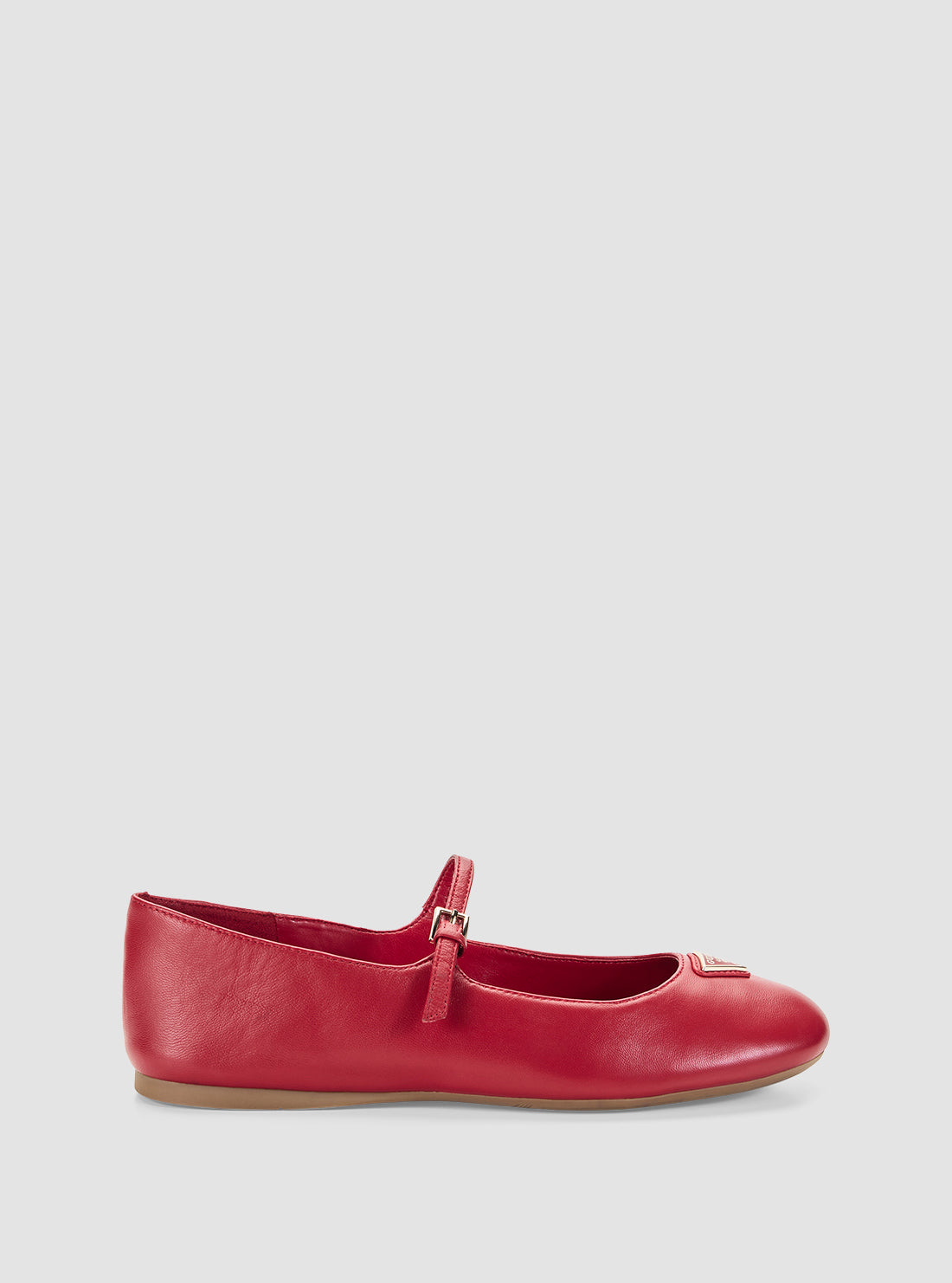GUESS Footwear Red Kalida Ballet Flats KALIDA Side View