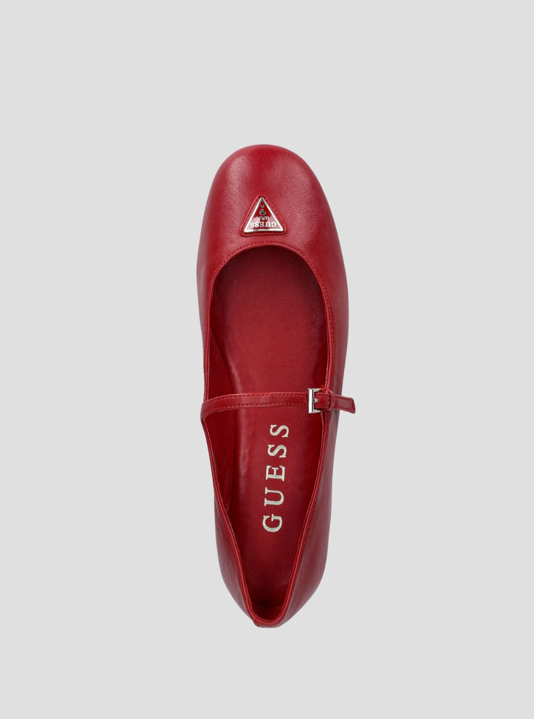 GUESS Footwear Red Kalida Ballet Flats KALIDA Top View