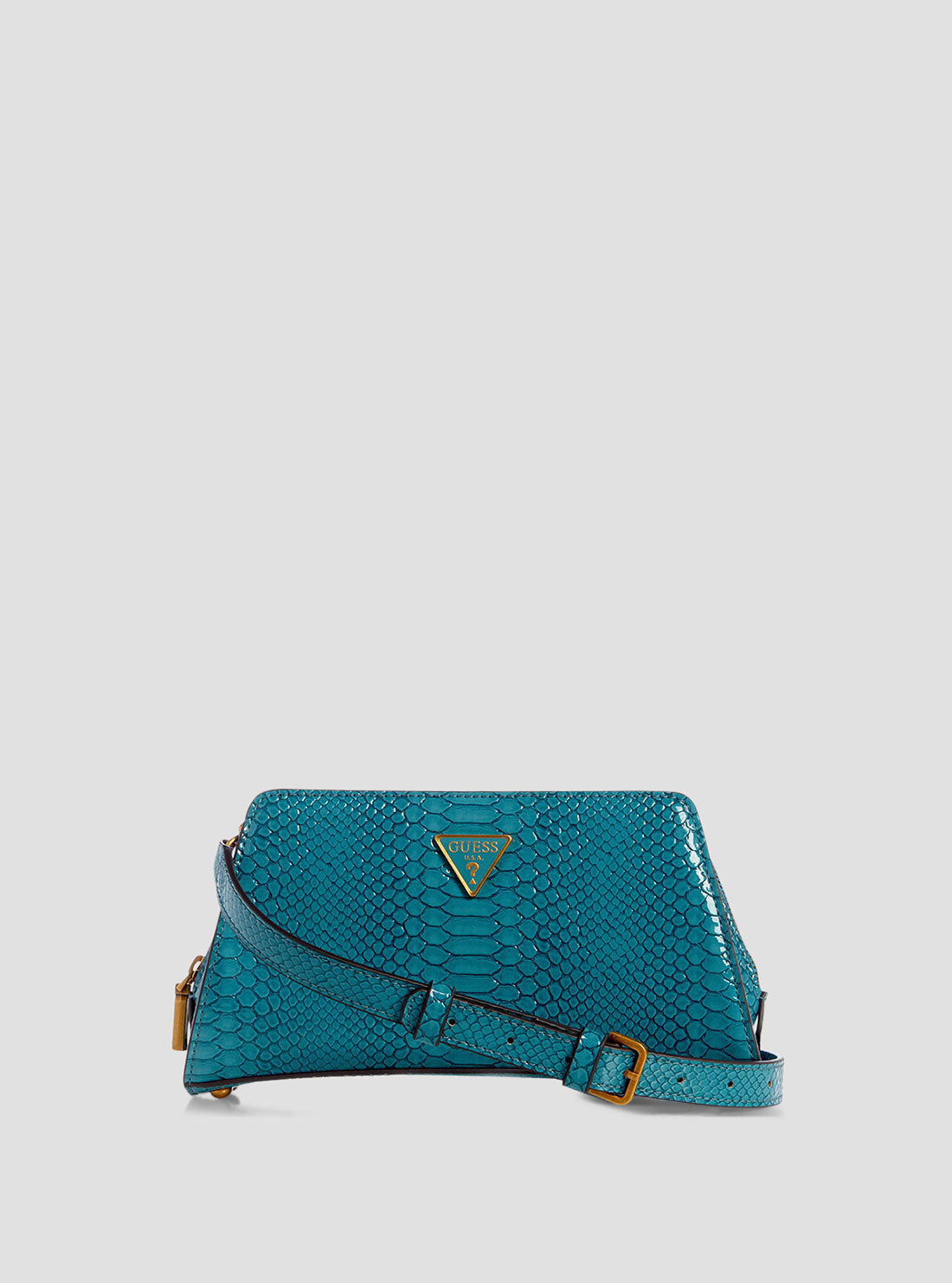 GUESS ANNITA CROSSBODY TOP ZIP-TAS, Middelgrote koffie GUESS ANNITA CROSSBODY TOP ZIP-TAS, Middelgrote koffie
