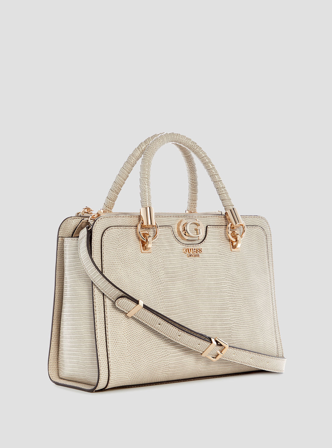 Taupe Orlina Satchel Bag