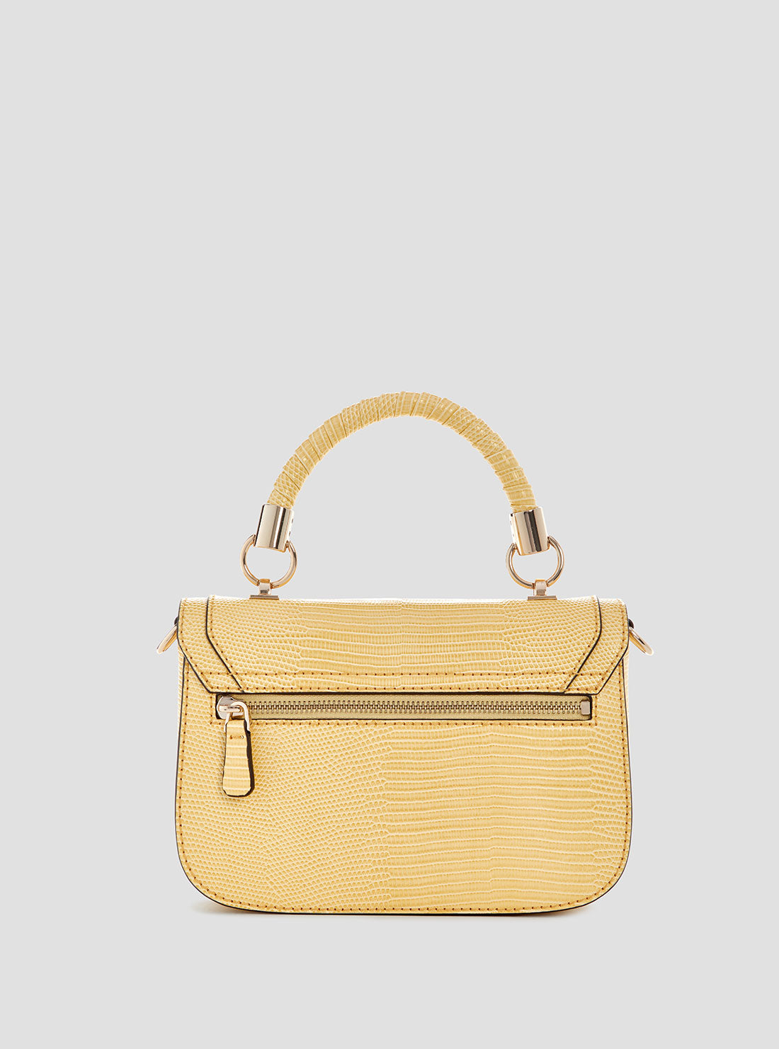 Yellow Orlina Camera Crossbody Bag